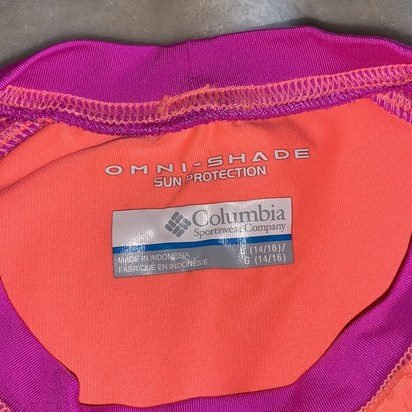 Colombia girls sun shirt size large - Picture 2 of 4